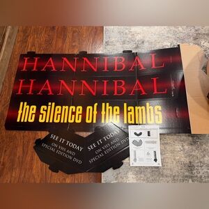 Hannibal (2001) Original Video Store Standee – New in Box Rare